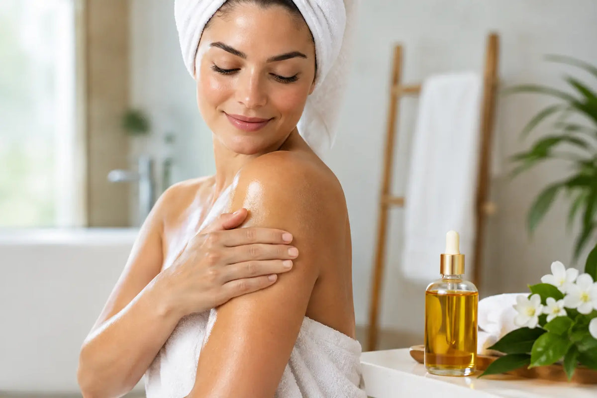Body Oil After Shower for Skin That Smells Divine