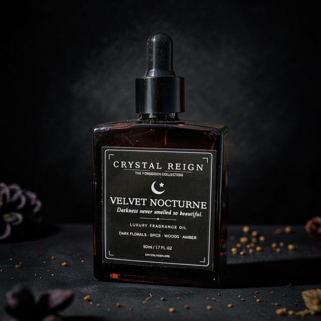 Velvet Nocturne 50 mL Crystal Reign Forbidden Collection fragrance oil