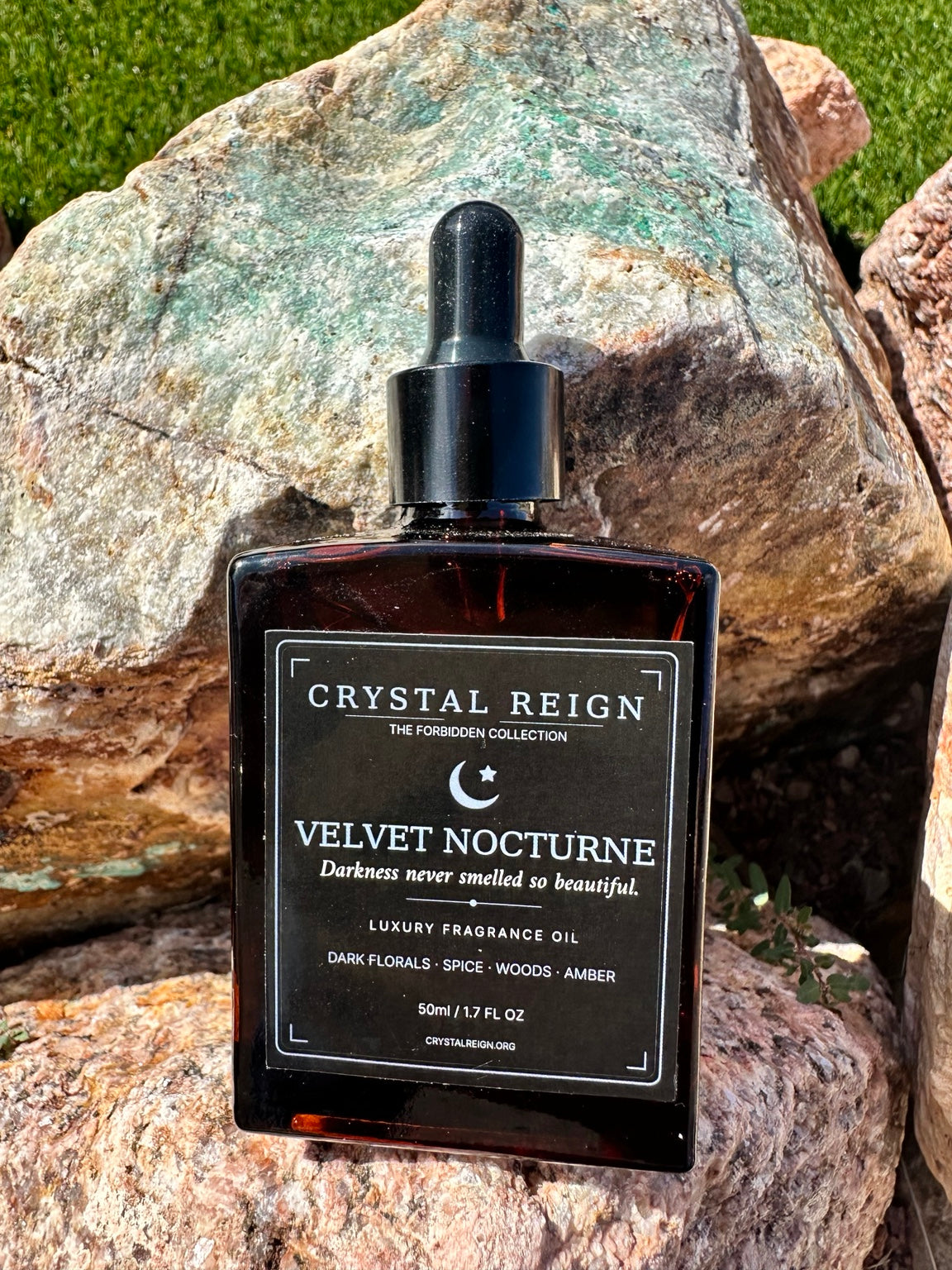 Velvet Nocturne 50 mL Crystal Reign Forbidden Collection fragrance oil